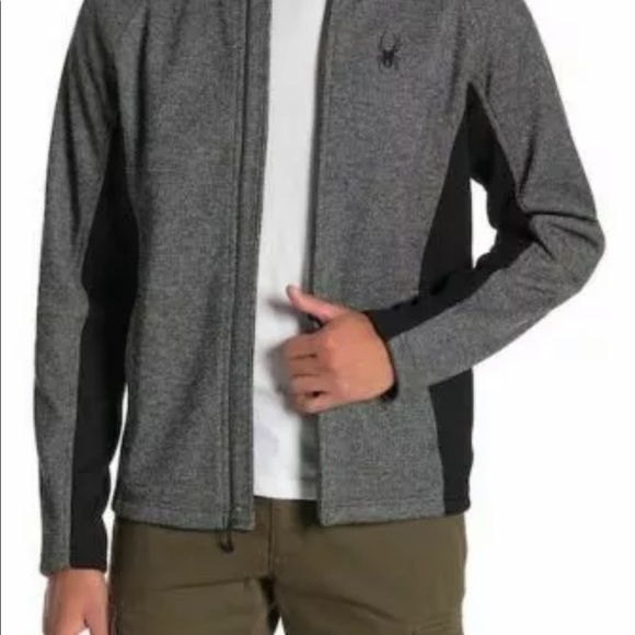 🆕 Spyder Foremost Full Zip Stryke Sweater Jacket - Picture 2 of 6